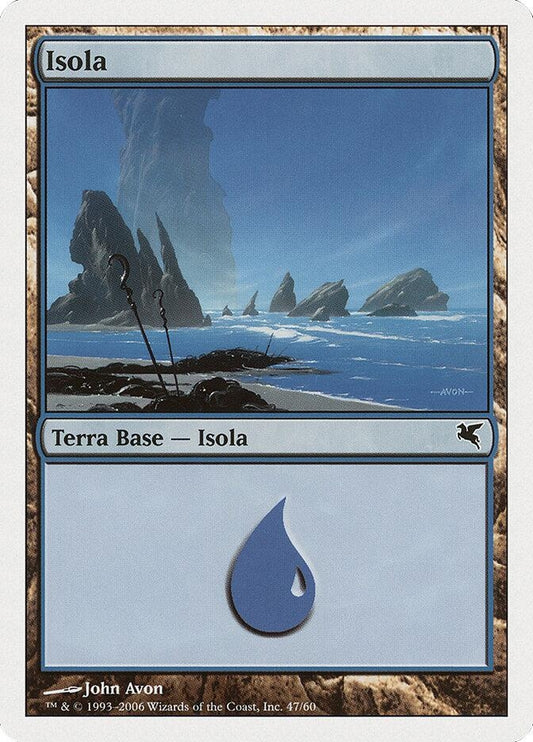 Image for Island (Italian) - "Isola" (G47) (G47) (Magic Encyclopedia 2005 (Salvat/Hachette)) - Magic: The Gathering