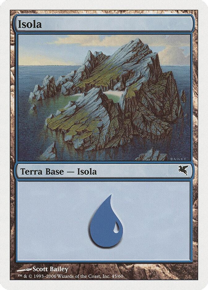 Image for Island (Italian) - "Isola" (H45) (H45) (Magic Encyclopedia 2005 (Salvat/Hachette)) - Magic: The Gathering