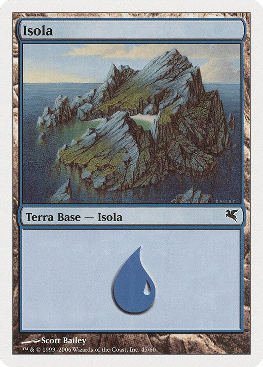 Image for Island (Italian) - "Isola" (H45) (H45) (Magic Encyclopedia 2005 (Salvat/Hachette)) - Magic: The Gathering