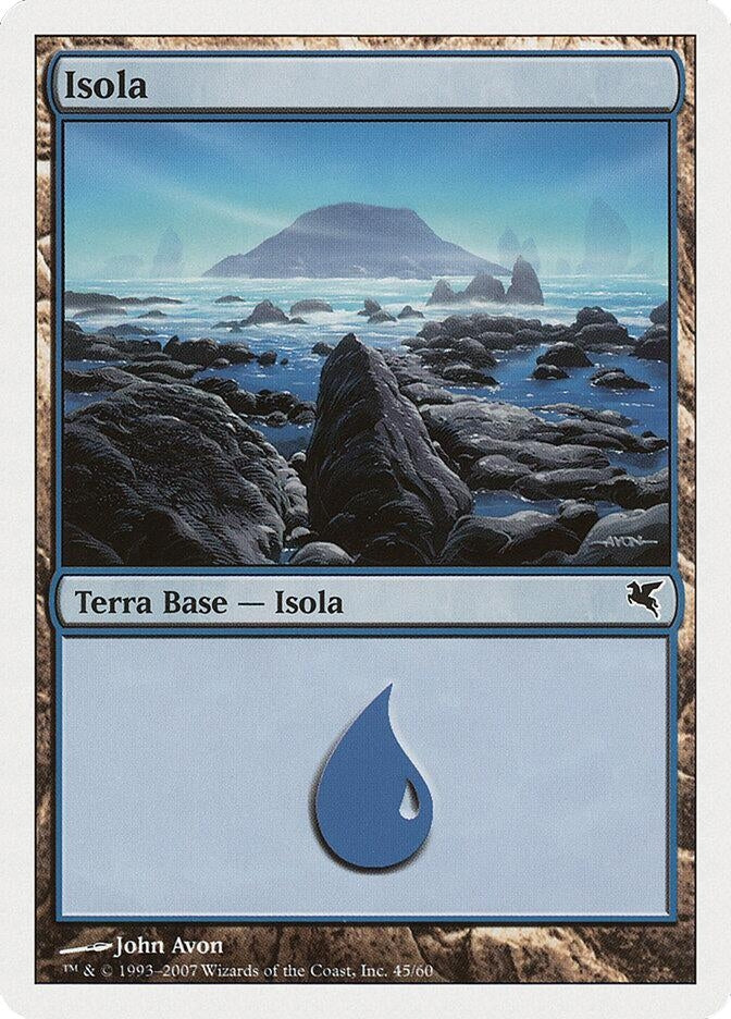 Image for Island (Italian) - "Isola" (E45) (E45) (Magic Encyclopedia 2005 (Salvat/Hachette)) - Magic: The Gathering