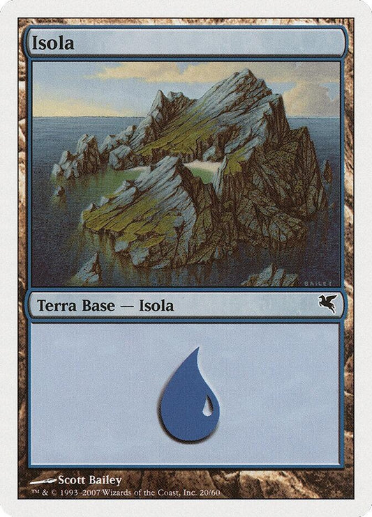 Image for Island (Italian) - "Isola"(E20) (E20) (Magic Encyclopedia 2005 (Salvat/Hachette)) - Magic: The Gathering