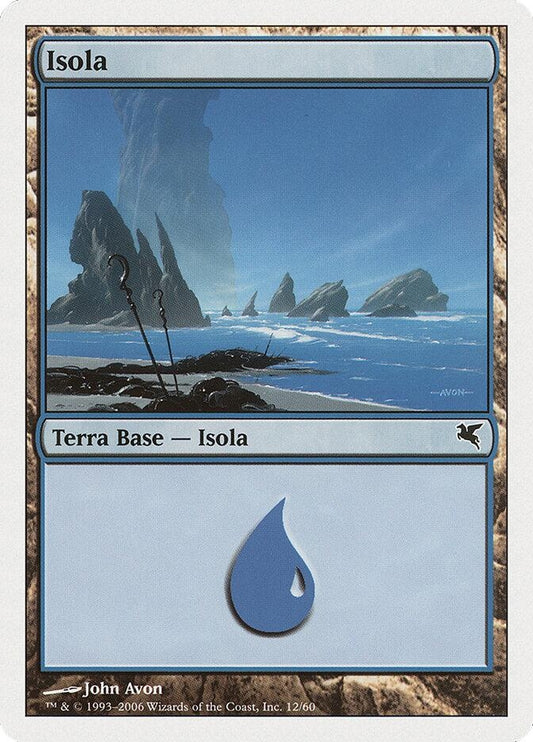 Image for Island (Italian) - "Isola" (G12) (G12) (Magic Encyclopedia 2005 (Salvat/Hachette)) - Magic: The Gathering