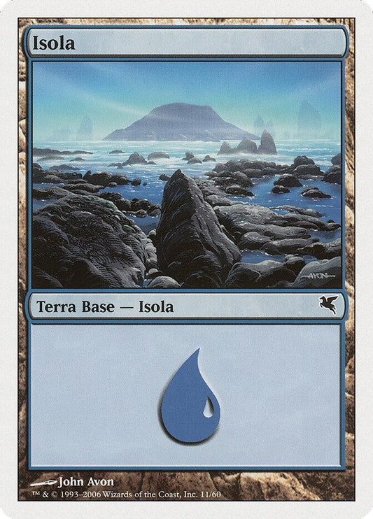 Image for Island (Italian) - "Isola" (G11) (G11) (Magic Encyclopedia 2005 (Salvat/Hachette)) - Magic: The Gathering