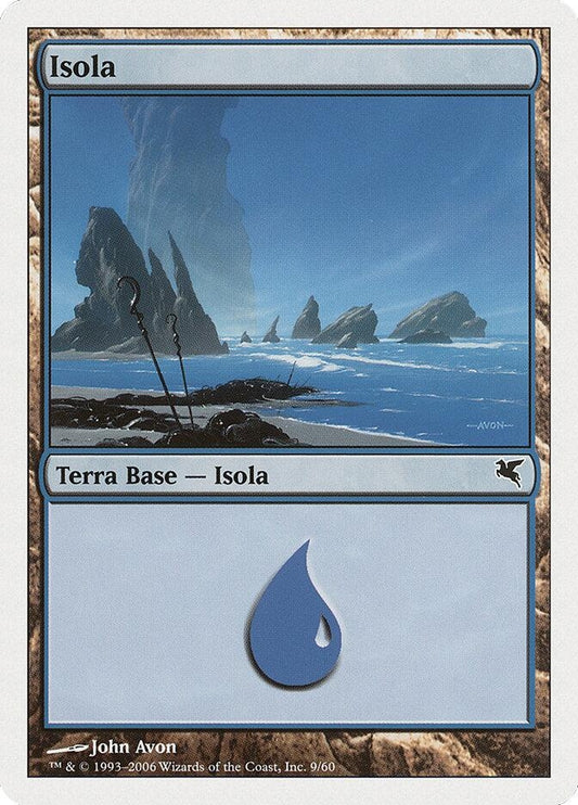 Image for Island (Italian) - "Isola" (H9) (H9) (Magic Encyclopedia 2005 (Salvat/Hachette)) - Magic: The Gathering