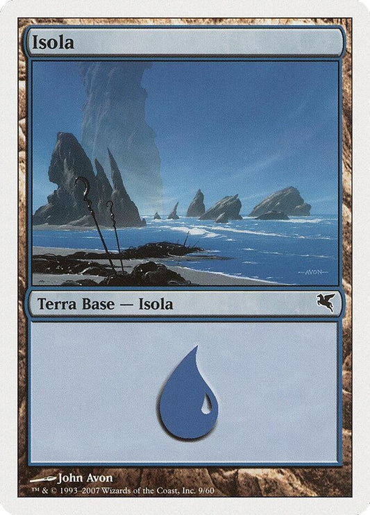 Image for Island (Italian) - "Isola" (E9) (E9) (Magic Encyclopedia 2005 (Salvat/Hachette)) - Magic: The Gathering