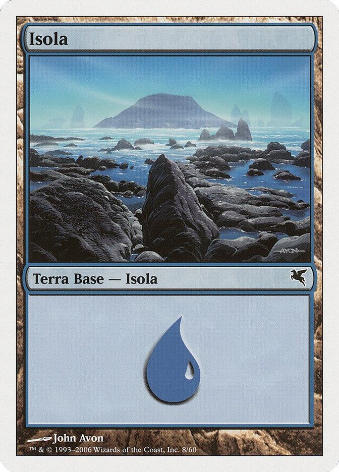 Image for Island (Italian) - "Isola" (H8) (H8) (Magic Encyclopedia 2005 (Salvat/Hachette)) - Magic: The Gathering