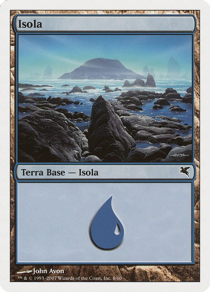 Image for Island (Italian) - "Isola" (E8) (E8) (Magic Encyclopedia 2005 (Salvat/Hachette)) - Magic: The Gathering