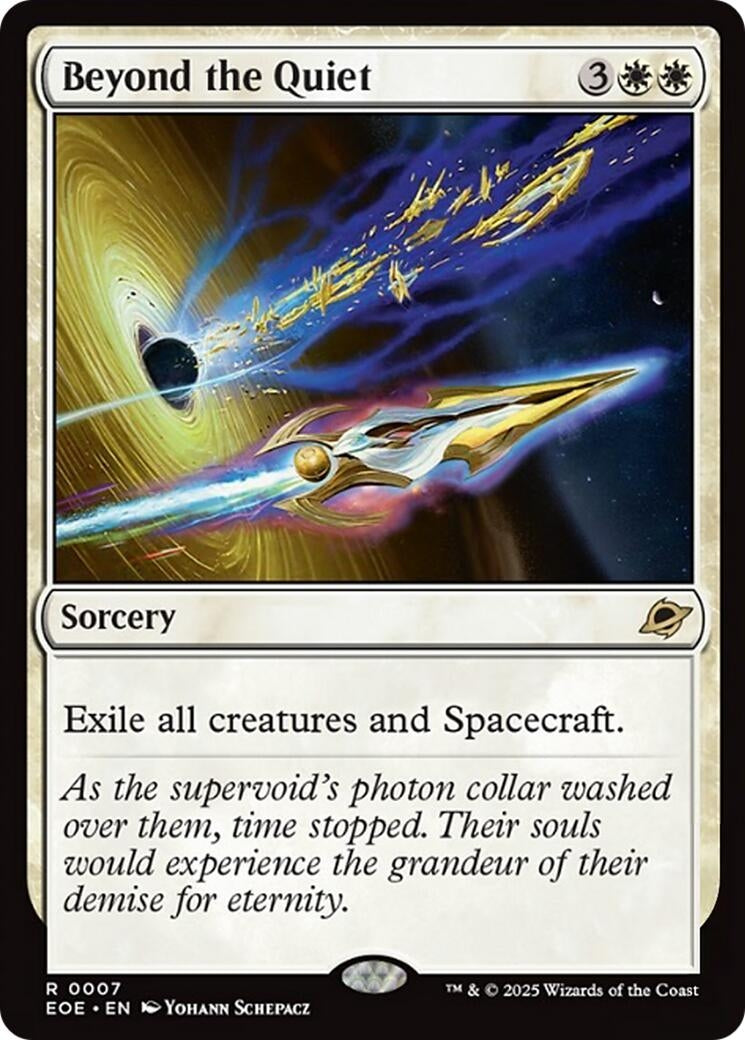 Image for Beyond the Quiet (7) (Edge of Eternities) - Magic: The Gathering
