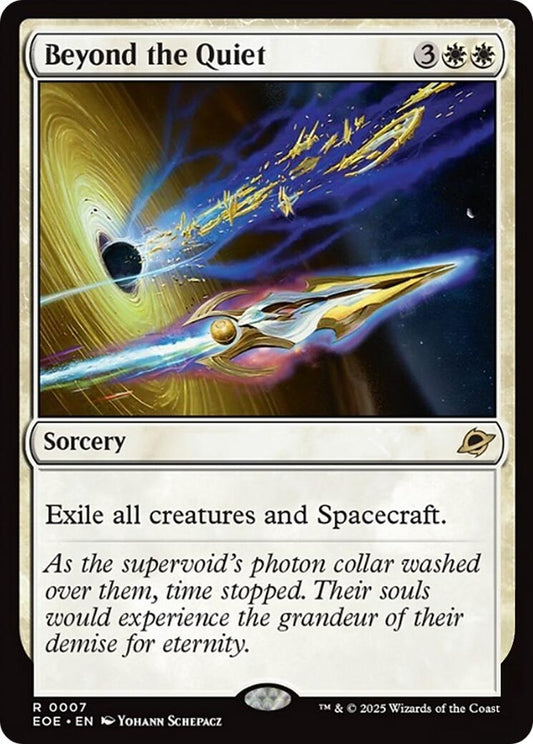 Image for Beyond the Quiet (7) (Edge of Eternities) - Magic: The Gathering