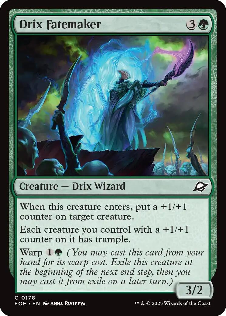 Image for Drix Fatemaker (178) (Edge of Eternities) - Magic: The Gathering