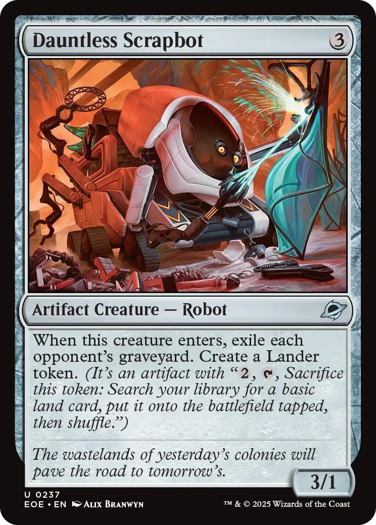 Image for Dauntless Scrapbot (237) (Edge of Eternities) - Magic: The Gathering