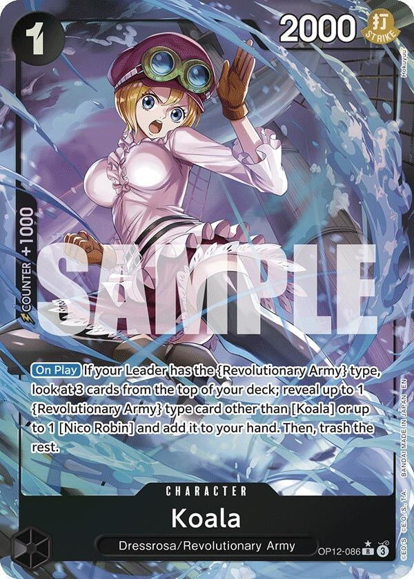 Image for Koala (086) (Alternate Art) (OP12-086) (Legacy of the Master) - One Piece Card Game