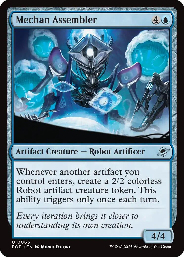 Image for Mechan Assembler (63) (Edge of Eternities) - Magic: The Gathering