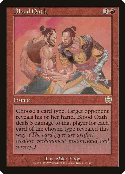 Image for Blood Oath (177) (Mercadian Masques) - Magic: The Gathering