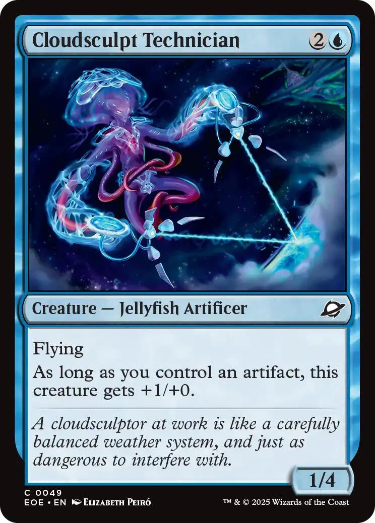 Image for Cloudsculpt Technician (49) (Edge of Eternities) - Magic: The Gathering