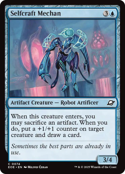 Image for Selfcraft Mechan (74) (Edge of Eternities) - Magic: The Gathering