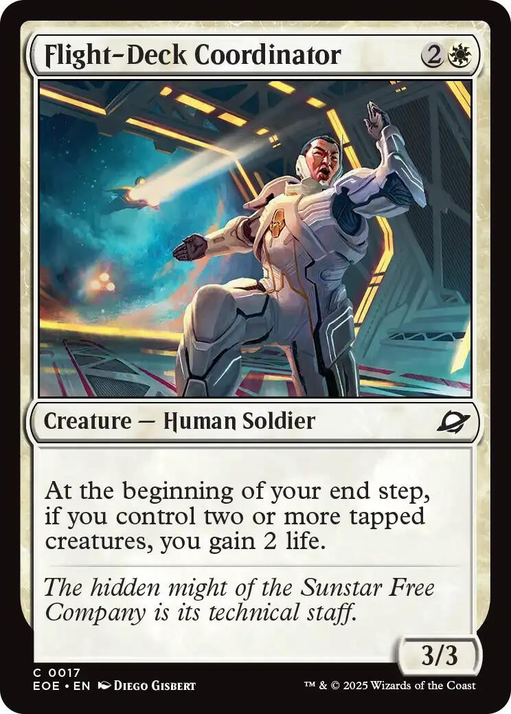 Image for Flight-Deck Coordinator (17) (Edge of Eternities) - Magic: The Gathering