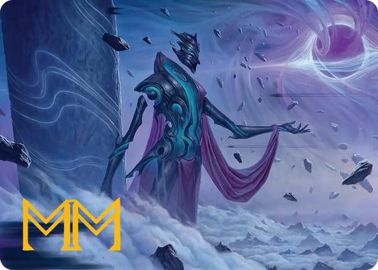 Image for Bygone Colossus Art Card (Gold-Stamped Signature) (26) (Art Series: Edge of Eternities) - Magic: The Gathering