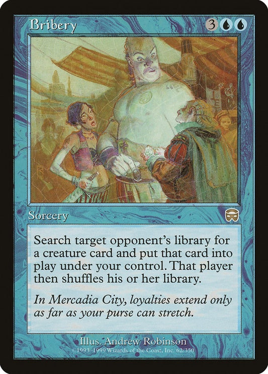 Image for Bribery (62) (Mercadian Masques) - Magic: The Gathering