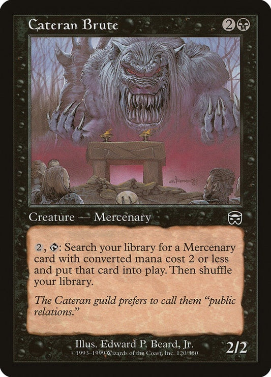 Image for Cateran Brute (120) (Mercadian Masques) - Magic: The Gathering
