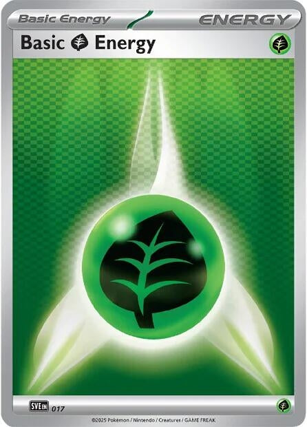 Basic Grass Energy - 017 (SVE: Scarlet & Violet Energies)