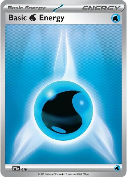 Basic Water Energy - 019 (019) (SVE: Scarlet & Violet Energies)