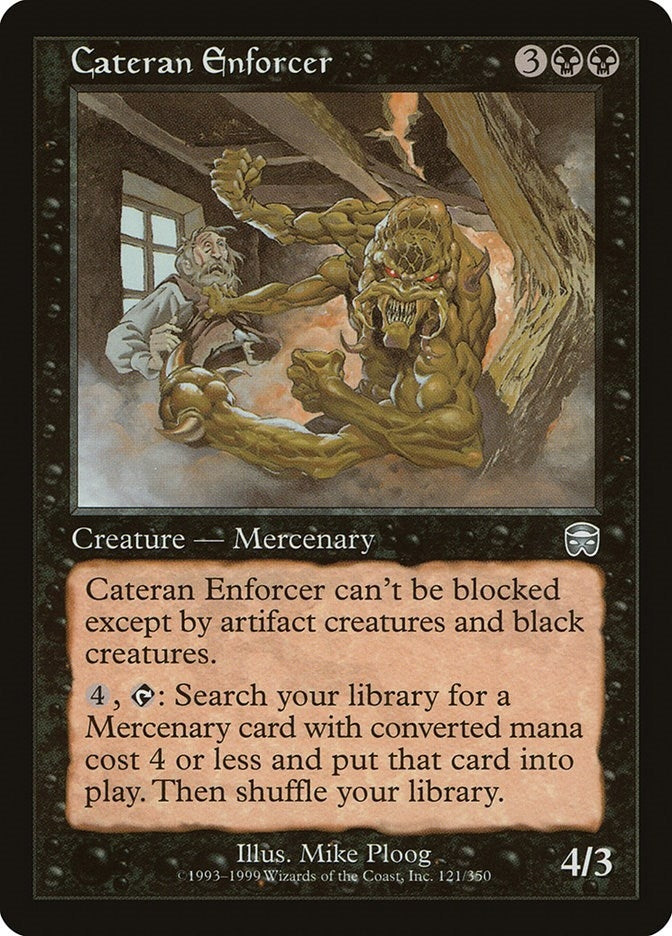 Image for Cateran Enforcer (121) (Mercadian Masques) - Magic: The Gathering