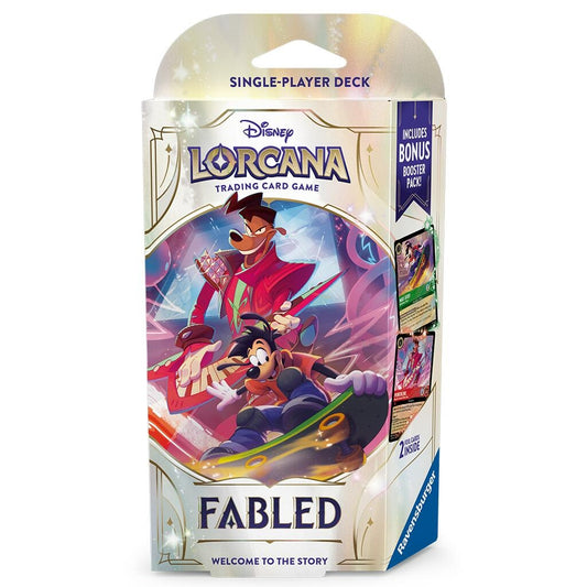 Image for Disney Lorcana: Fabled Starter Deck (Amber & Sapphire) - Disney Lorcana