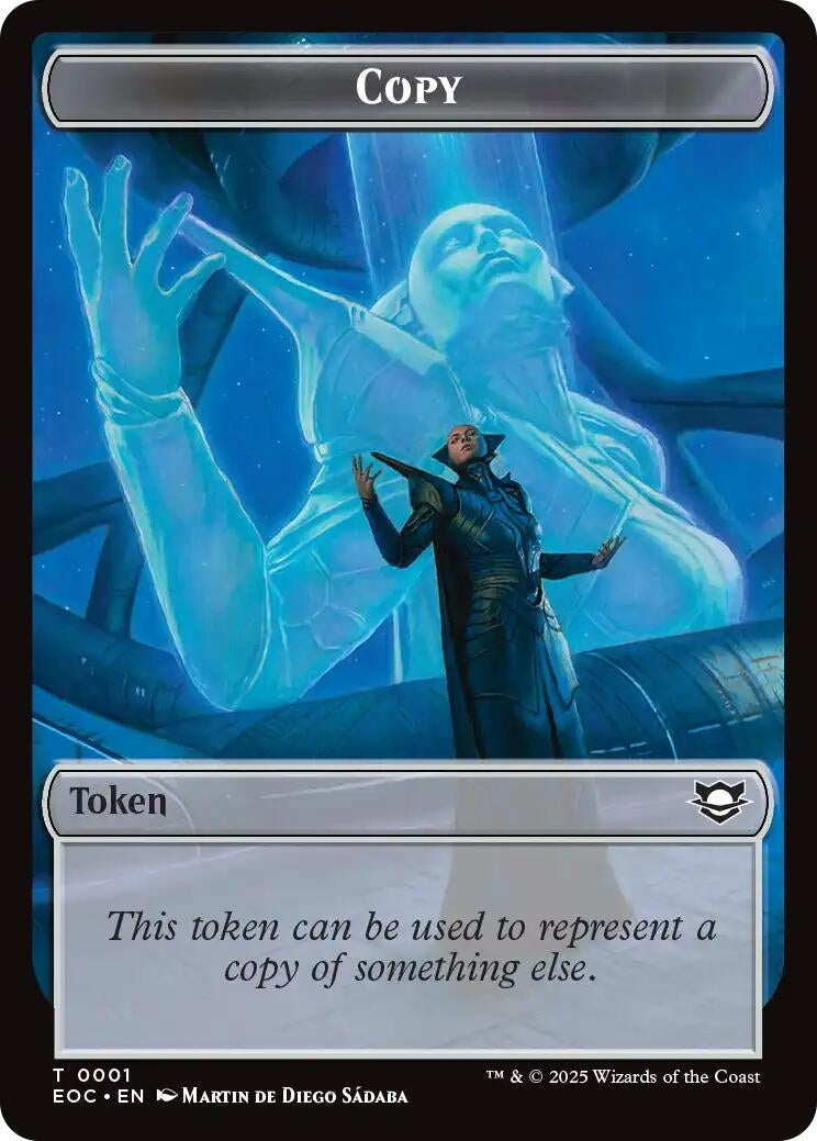 Image for Copy // Pest Double-Sided Token (1 // 9) (Commander: Edge of Eternities) - Magic: The Gathering