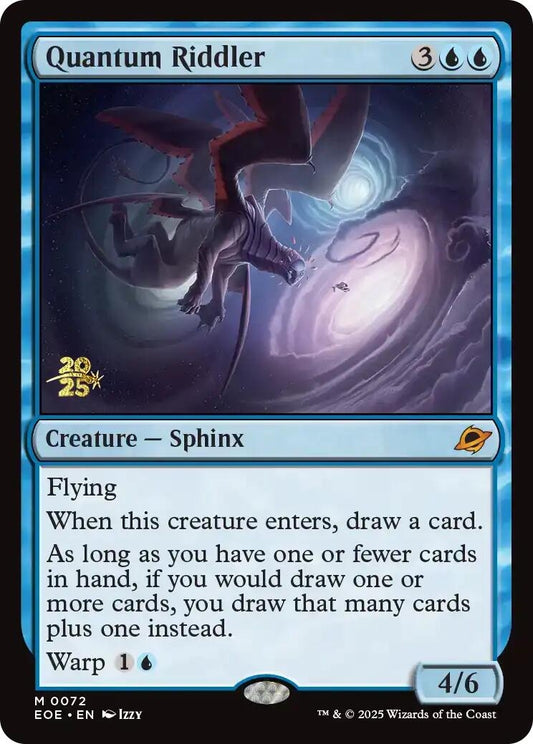 Image for Quantum Riddler (72) (Prerelease Cards) - Magic: The Gathering