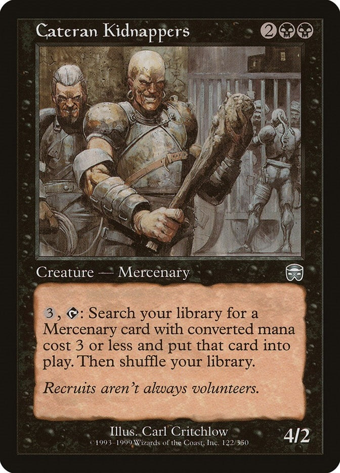 Image for Cateran Kidnappers (122) (Mercadian Masques) - Magic: The Gathering