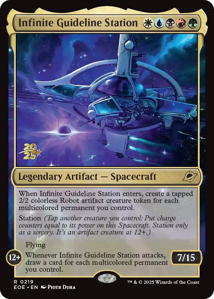 Image for Infinite Guideline Station (219) (Prerelease Cards) - Magic: The Gathering