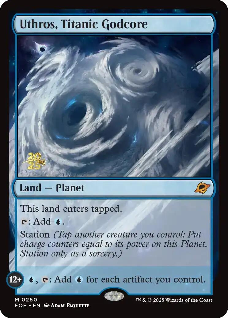Image for Uthros, Titanic Godcore (260) (Prerelease Cards) - Magic: The Gathering