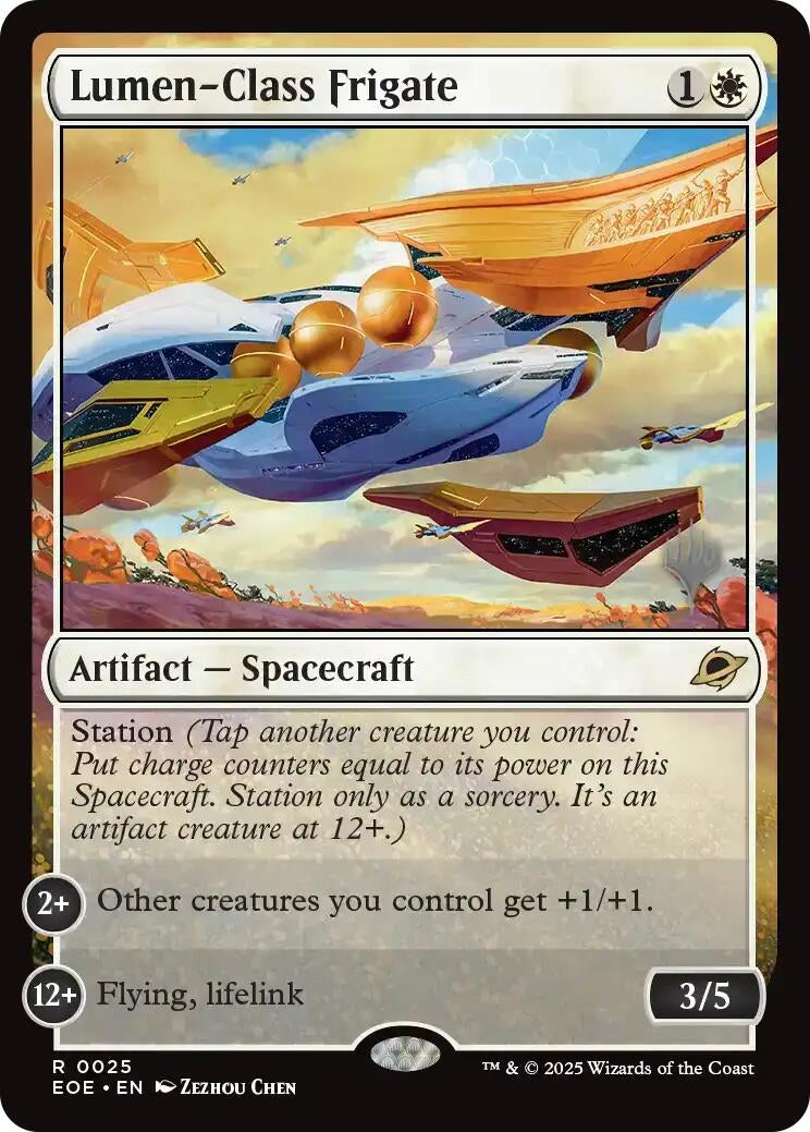 Image for Lumen-Class Frigate (25) (Promo Pack: Edge of Eternities) - Magic: The Gathering