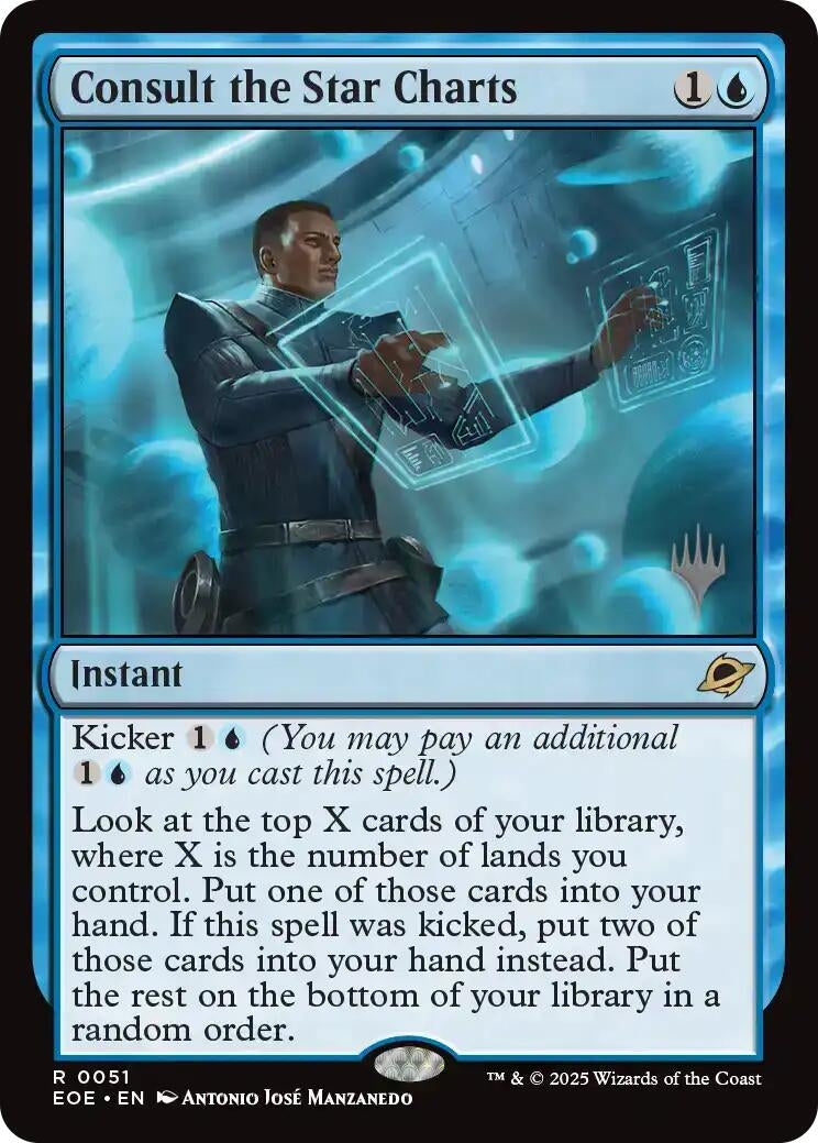 Image for Consult the Star Charts (51) (Promo Pack: Edge of Eternities) - Magic: The Gathering