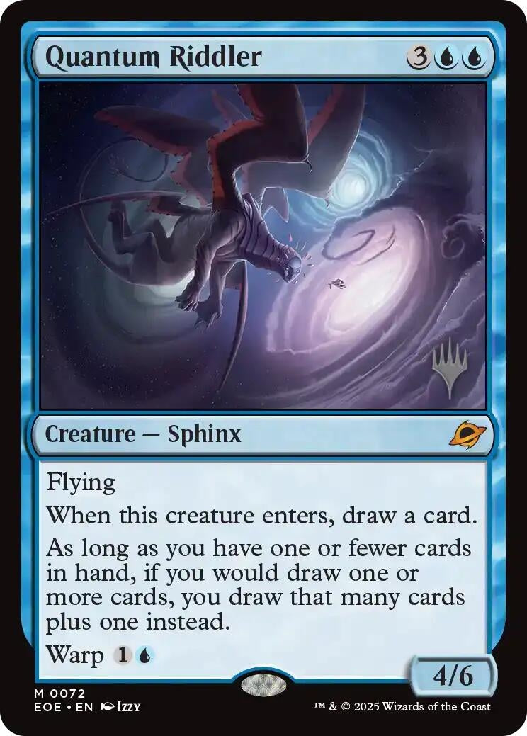 Image for Quantum Riddler (72) (Promo Pack: Edge of Eternities) - Magic: The Gathering