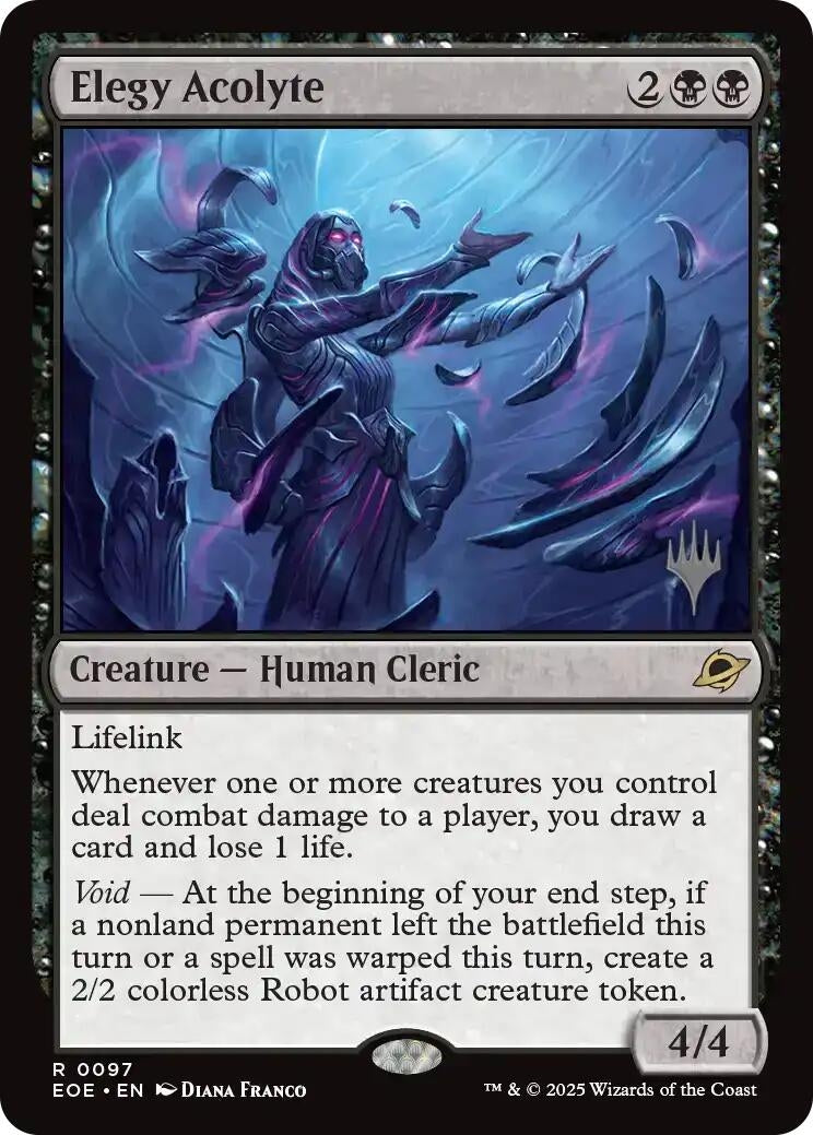 Image for Elegy Acolyte (97) (Promo Pack: Edge of Eternities) - Magic: The Gathering