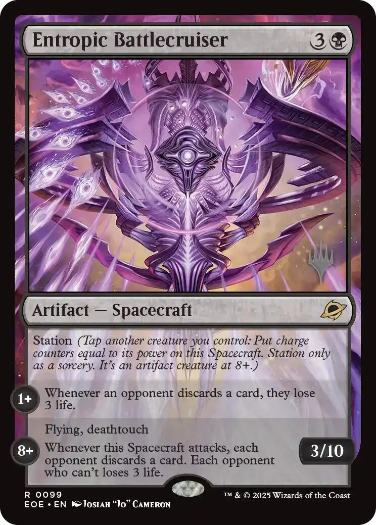 Image for Entropic Battlecruiser (99) (Promo Pack: Edge of Eternities) - Magic: The Gathering