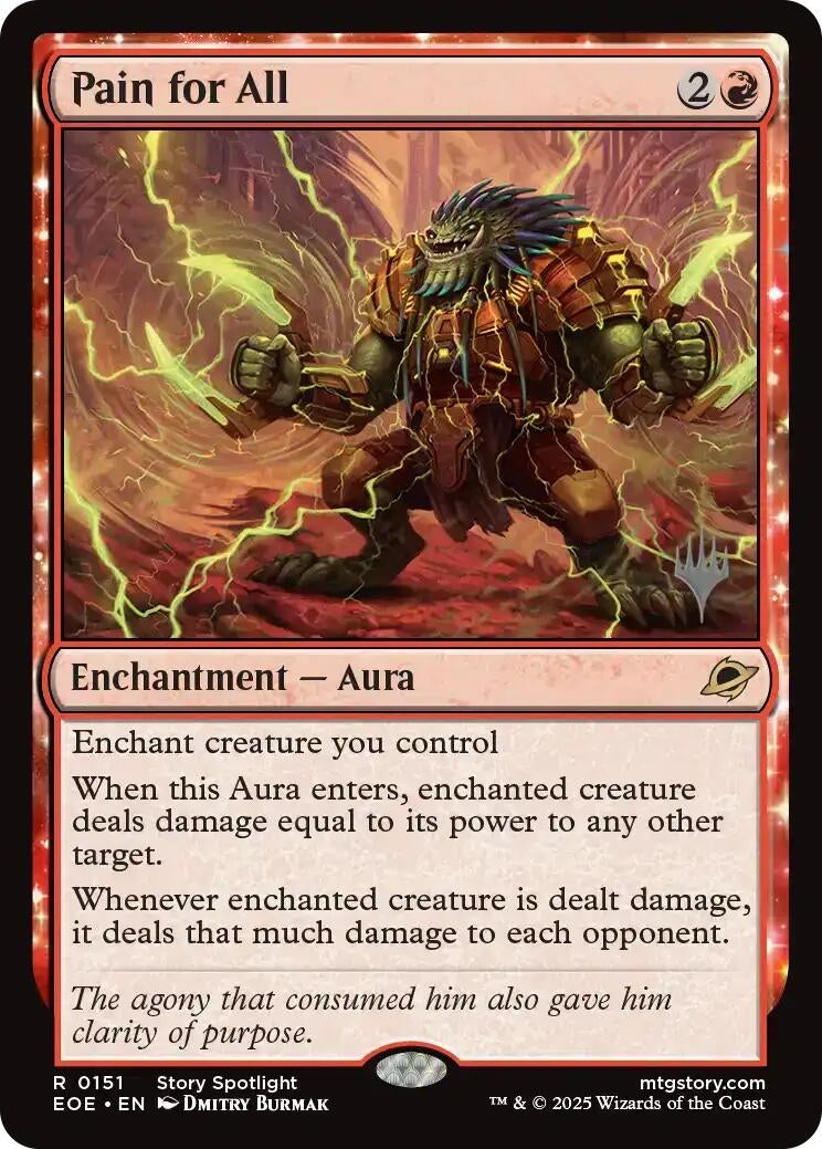 Image for Pain for All (151) (Promo Pack: Edge of Eternities) - Magic: The Gathering