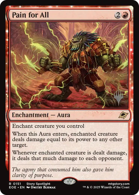 Image for Pain for All (151) (Promo Pack: Edge of Eternities) - Magic: The Gathering