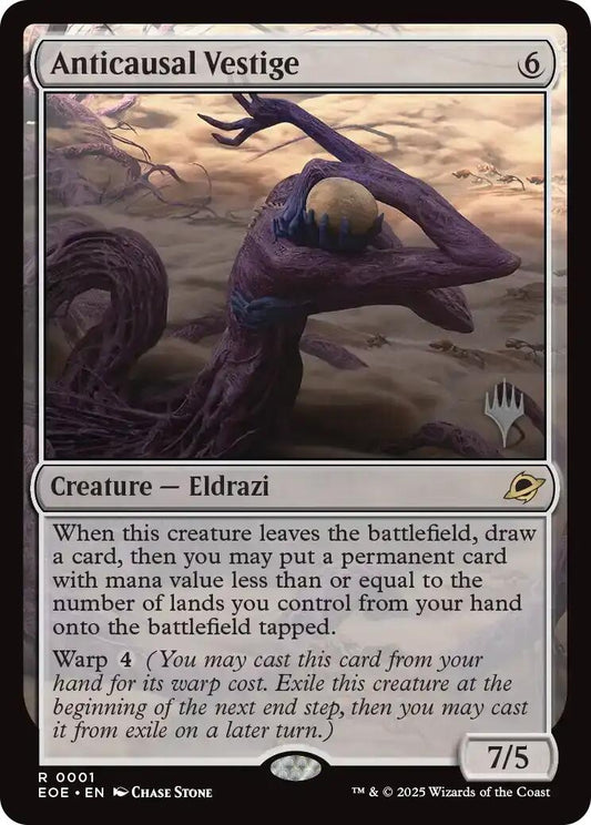 Image for Anticausal Vestige (1) (Promo Pack: Edge of Eternities) - Magic: The Gathering