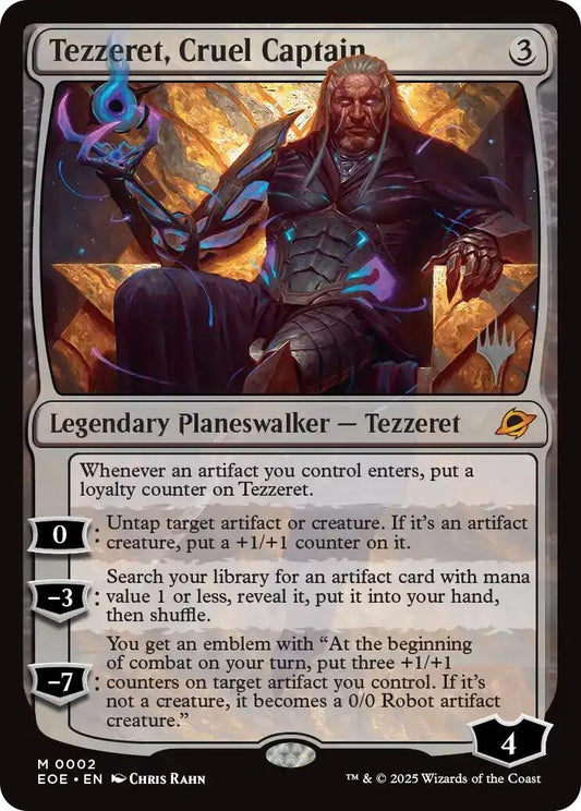 Image for Tezzeret, Cruel Captain (2) (Promo Pack: Edge of Eternities) - Magic: The Gathering