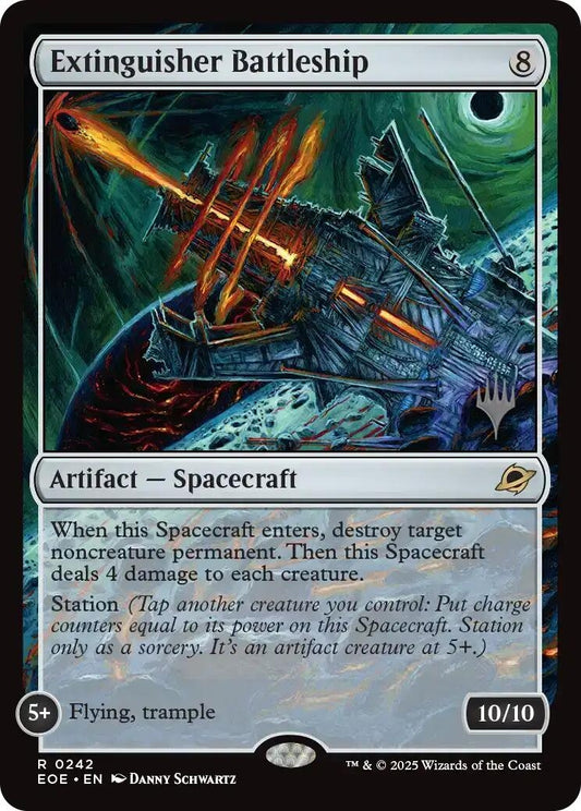 Image for Extinguisher Battleship (242) (Promo Pack: Edge of Eternities) - Magic: The Gathering