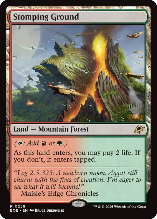 Image for Stomping Ground (258) (Promo Pack: Edge of Eternities) - Magic: The Gathering