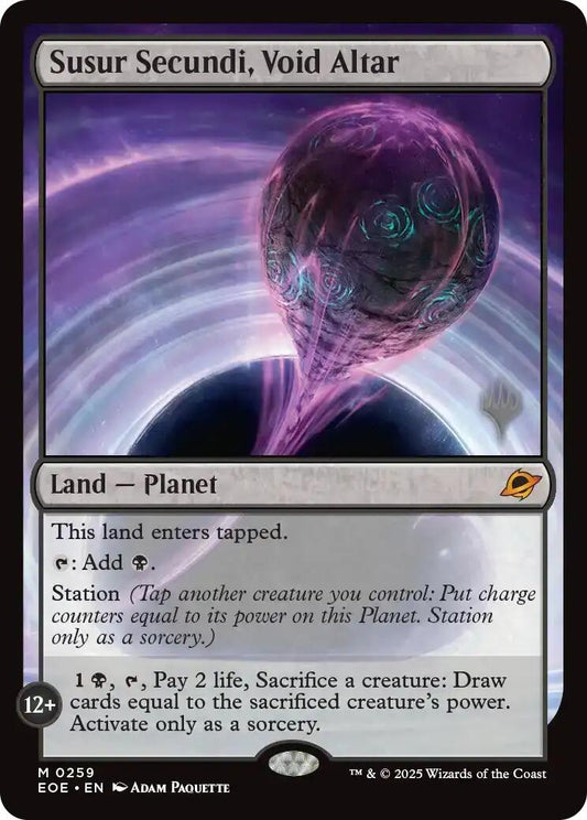 Image for Susur Secundi, Void Altar (259) (Promo Pack: Edge of Eternities) - Magic: The Gathering