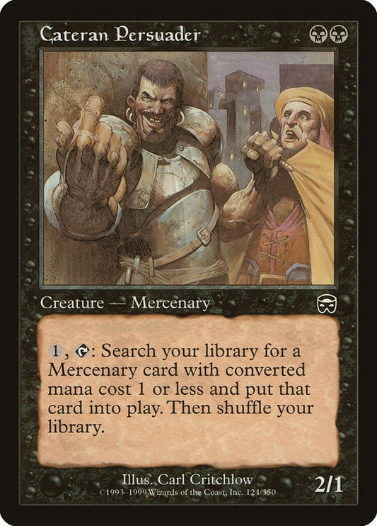Image for Cateran Persuader (124) (Mercadian Masques) - Magic: The Gathering