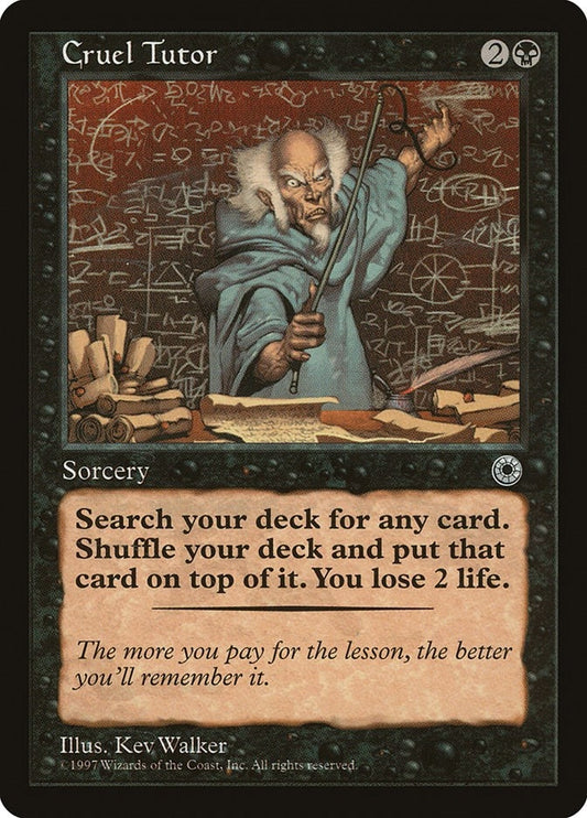 Image for Cruel Tutor (Portal) - Magic: The Gathering