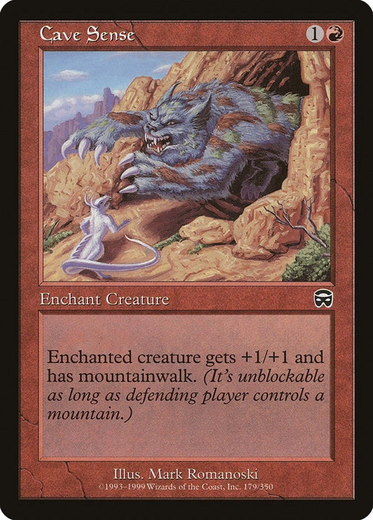 Image for Cave Sense (179) (Mercadian Masques) - Magic: The Gathering