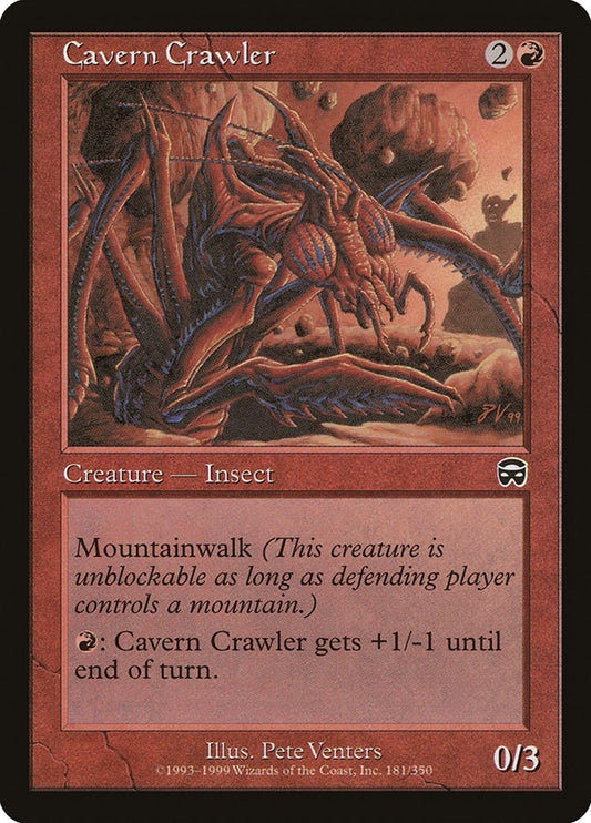 Image for Cavern Crawler (181) (Mercadian Masques) - Magic: The Gathering