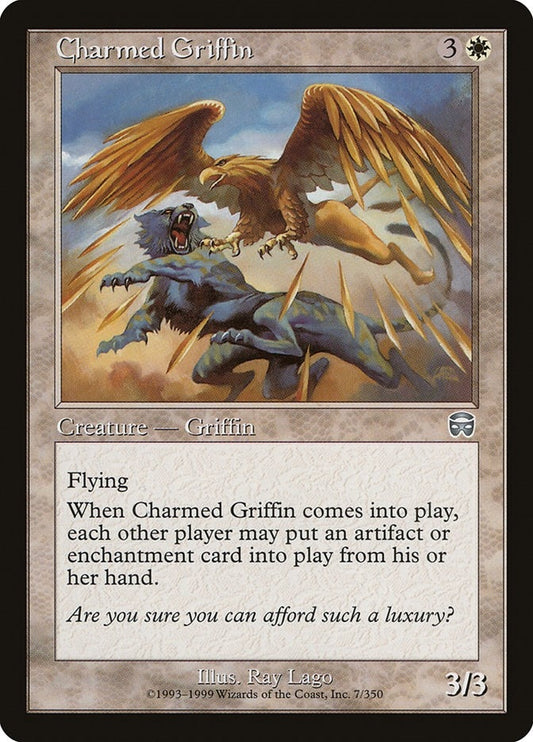 Image for Charmed Griffin (7) (Mercadian Masques) - Magic: The Gathering